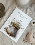 A bucket of love Card