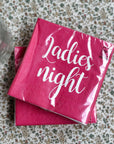 Cocktail napkin