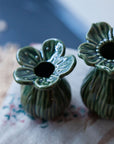 Mini Ceramic Vase - Green