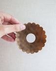 Anillo para vela de metal