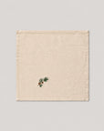 Napkin pine branch with cones