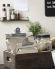 Wooden Box With Grasps