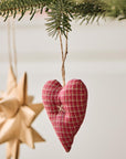 Fabric Hearts Red