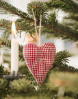 Fabric Hearts Red