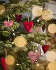 Nostalgic Christmas Hearts