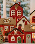 House Red Bow on Door