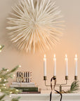 Candle holder f/4 x 2.2 cm candles Stylish Christmas