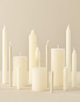 Slim tall dinner candle
