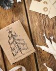 Box with 12 taper candles cream