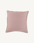 Pink pillow on a white background
