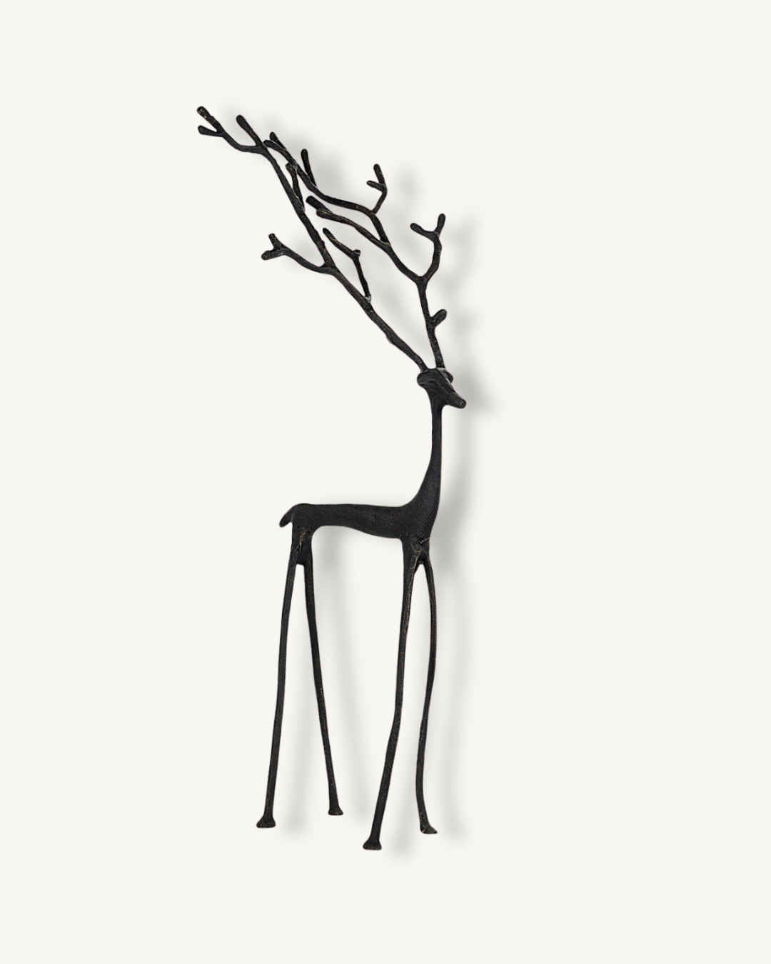 Reindeer - Black Cast Iron