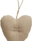 Fabric Hearts brown My Nostalgic Christmas