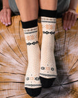 Cozy Nordic Socks for Women - Beige