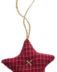 Fabric Stars red My Nostalgic Christmas