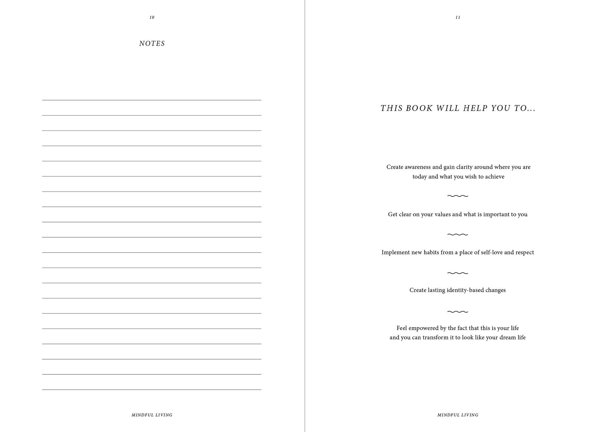 Mindful Living - Journal