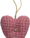 Fabric Hearts Red