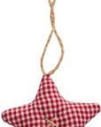 Fabric Stars red My Nostalgic Christmas
