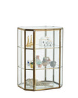 Partitioned glass box