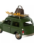 Car Mini Cooper Green Metal