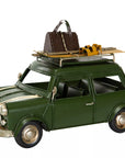 Car Mini Cooper Green Metal