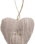 Fabric Hearts brown My Nostalgic Christmas