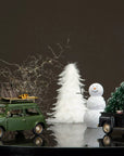 Truck Tree Black Metal
