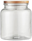 Glass Jar With Wooden Lid - 3 sizes
