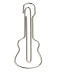 Clips de papel -guitarra