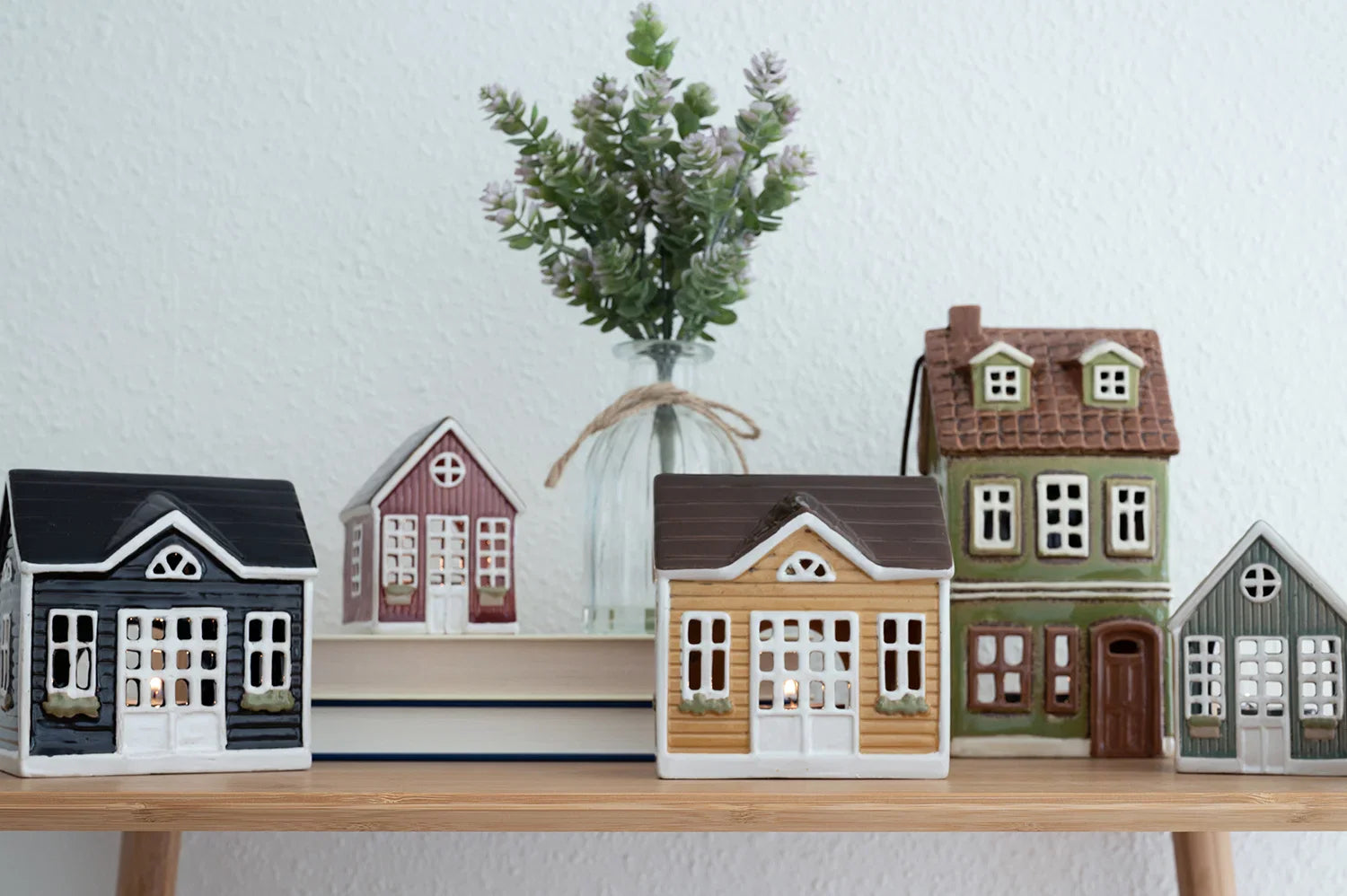 Swedish Country Ceramic Houses