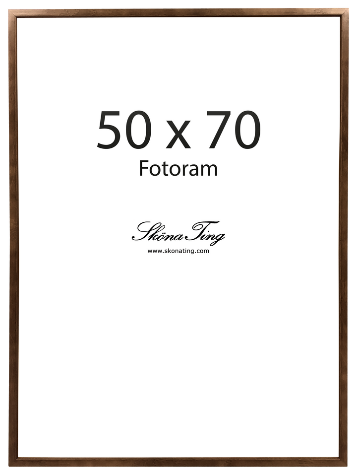Wooden Frame - Walnut 50x70cm