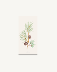 Napkin pine branch w/cones 16 pcs per pack