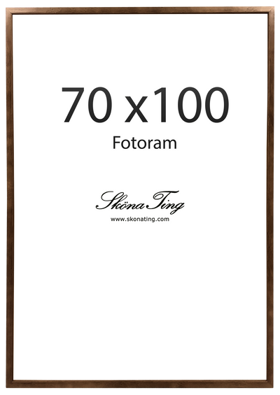 Wooden Frame - Walnut 70x100cm