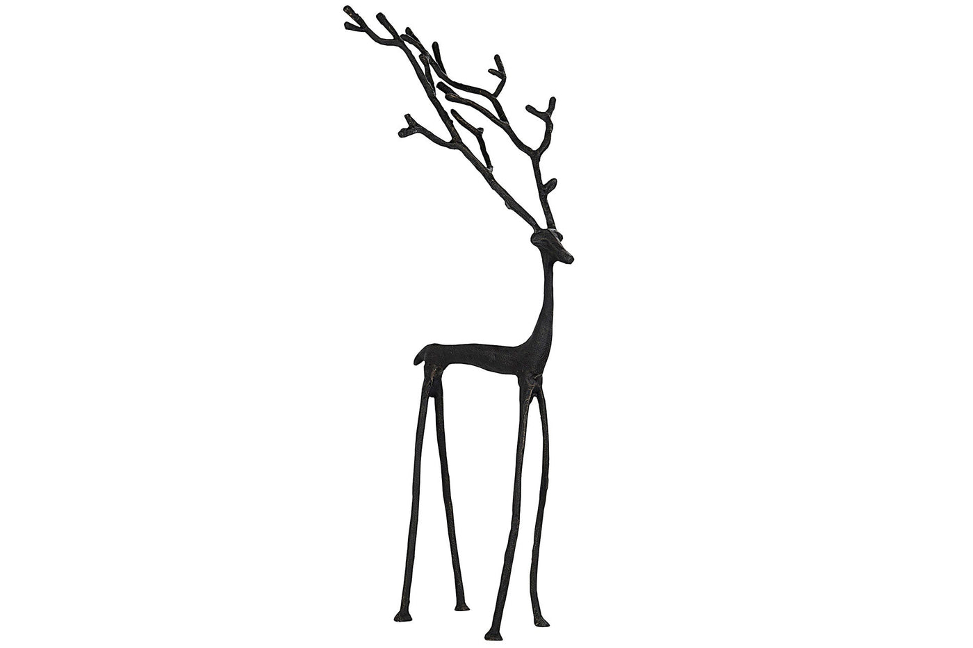 Reindeer Black Cast Iron