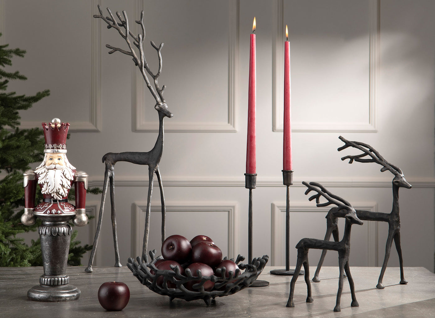 Reindeer Black Cast Iron
