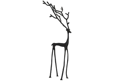 Reindeer Black Cast Iron