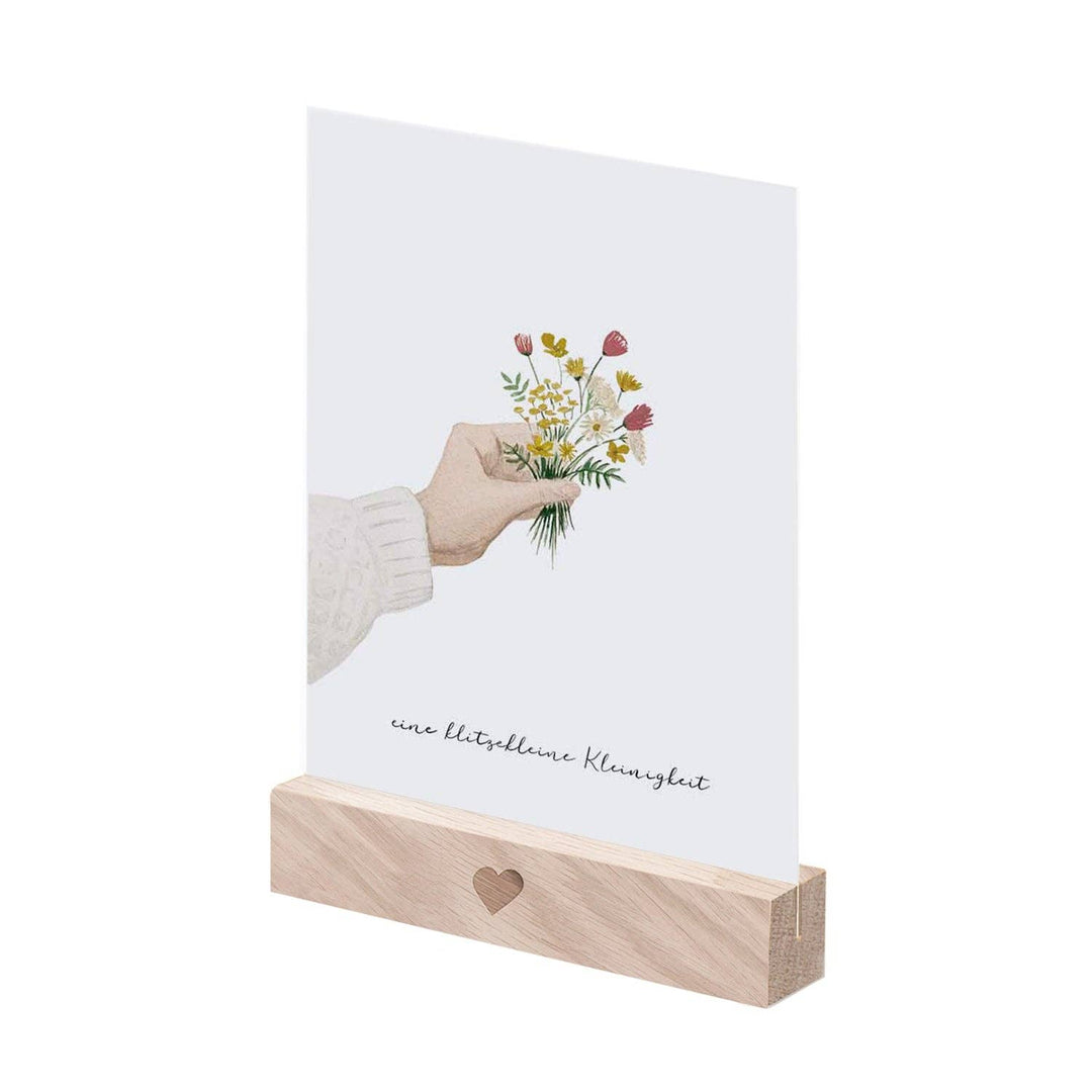 Card stand heart