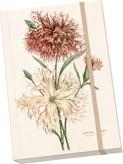Notebook A5 - Carnations