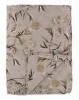 Quilt w. flower pattern