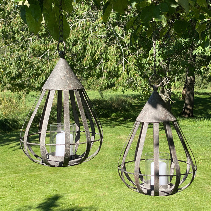 Lantern Drop Hanging Metal