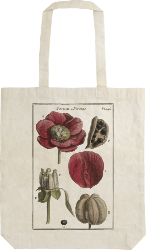 Tote Bag Peony