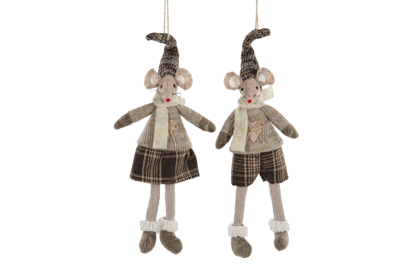 Mice Hanging Mix Creme/Mule
