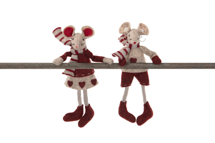 Magnetic Mice - Red/Mullvad