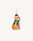 Hanging Decoration Dog With Santa Hat