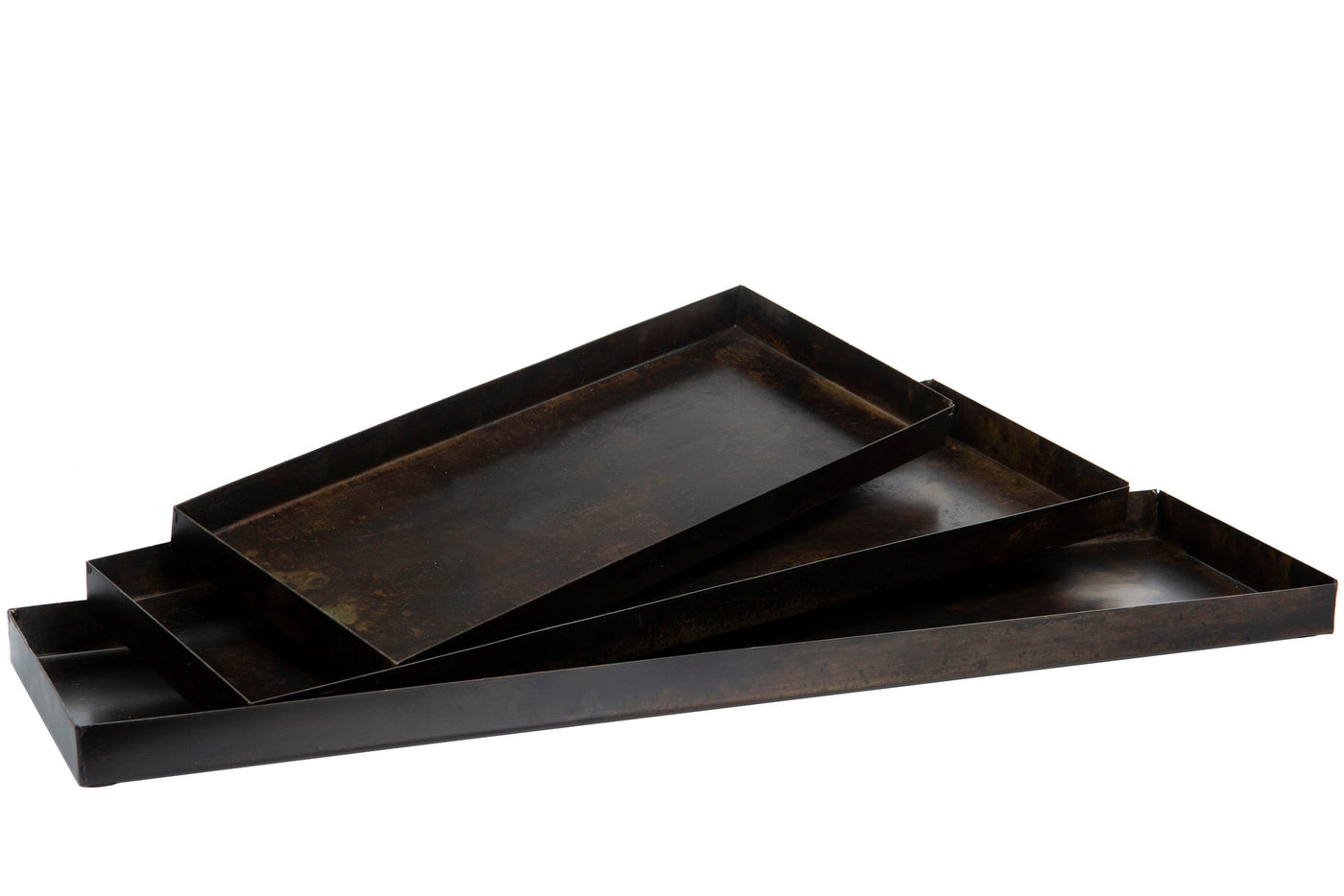 Tray Penny Metal Antique Brown