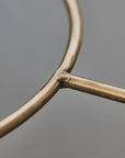 Plate stand, Antique brass finish