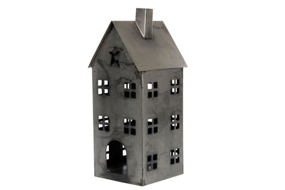 Star House Metal Old Grey