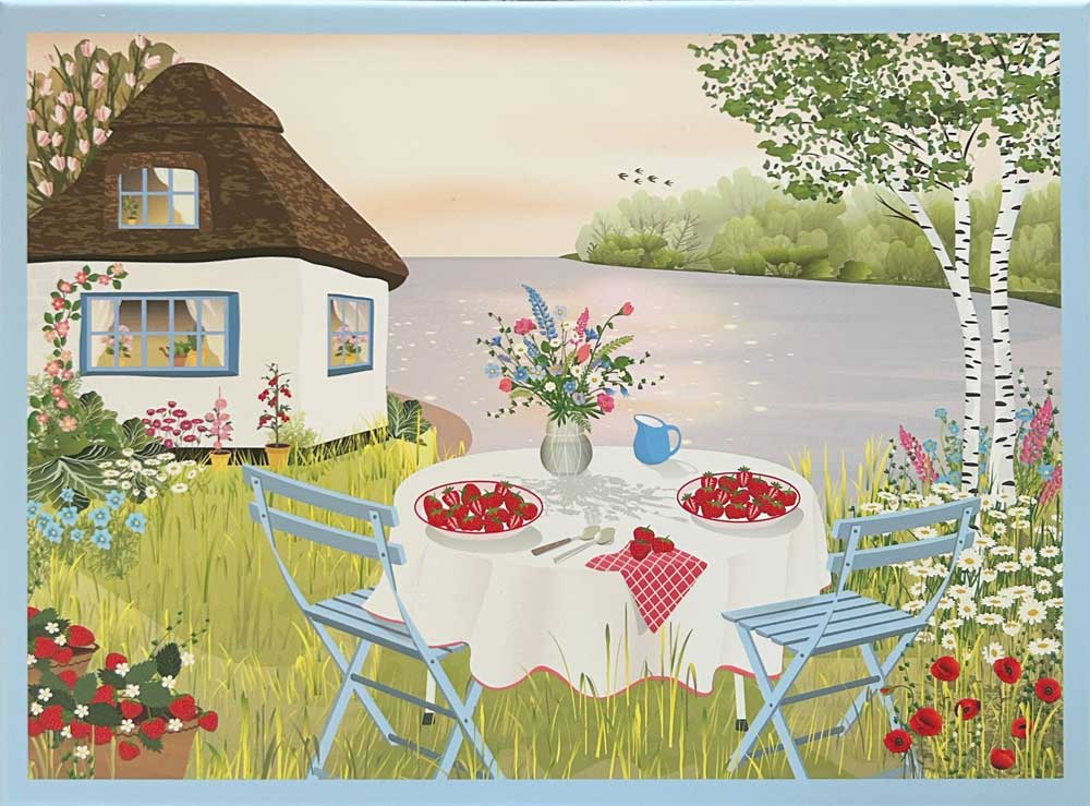 Puzzle - con 1000 piezas - Sweet Starwberries