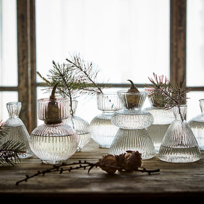 Glass Romance Vase Conical