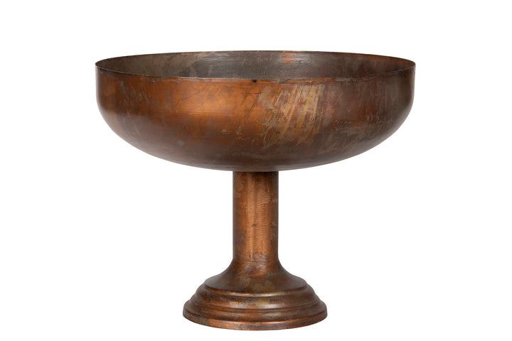 Bowl on Stand Copper