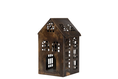 House Metal Old Brown